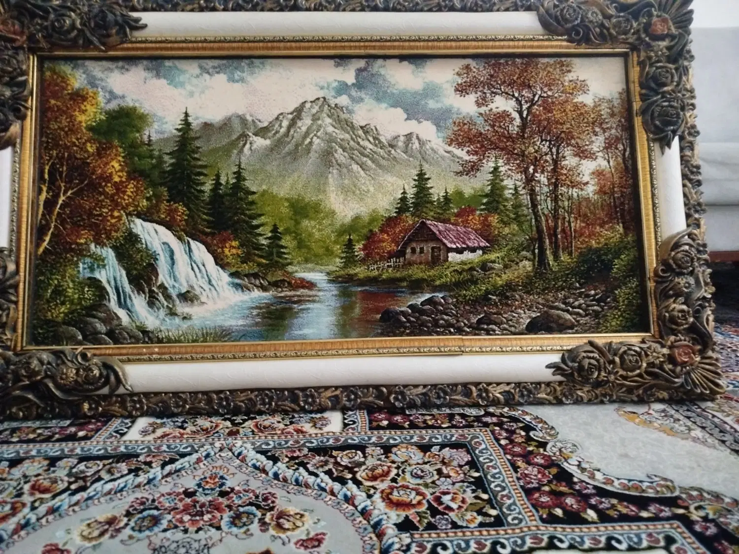 تابلو|تابلو فرش|نور, |دیوار