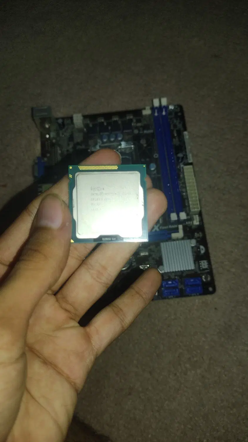 CPU و main board|قطعات و لوازم جانبی رایانه|نسیم‌شهر, |دیوار