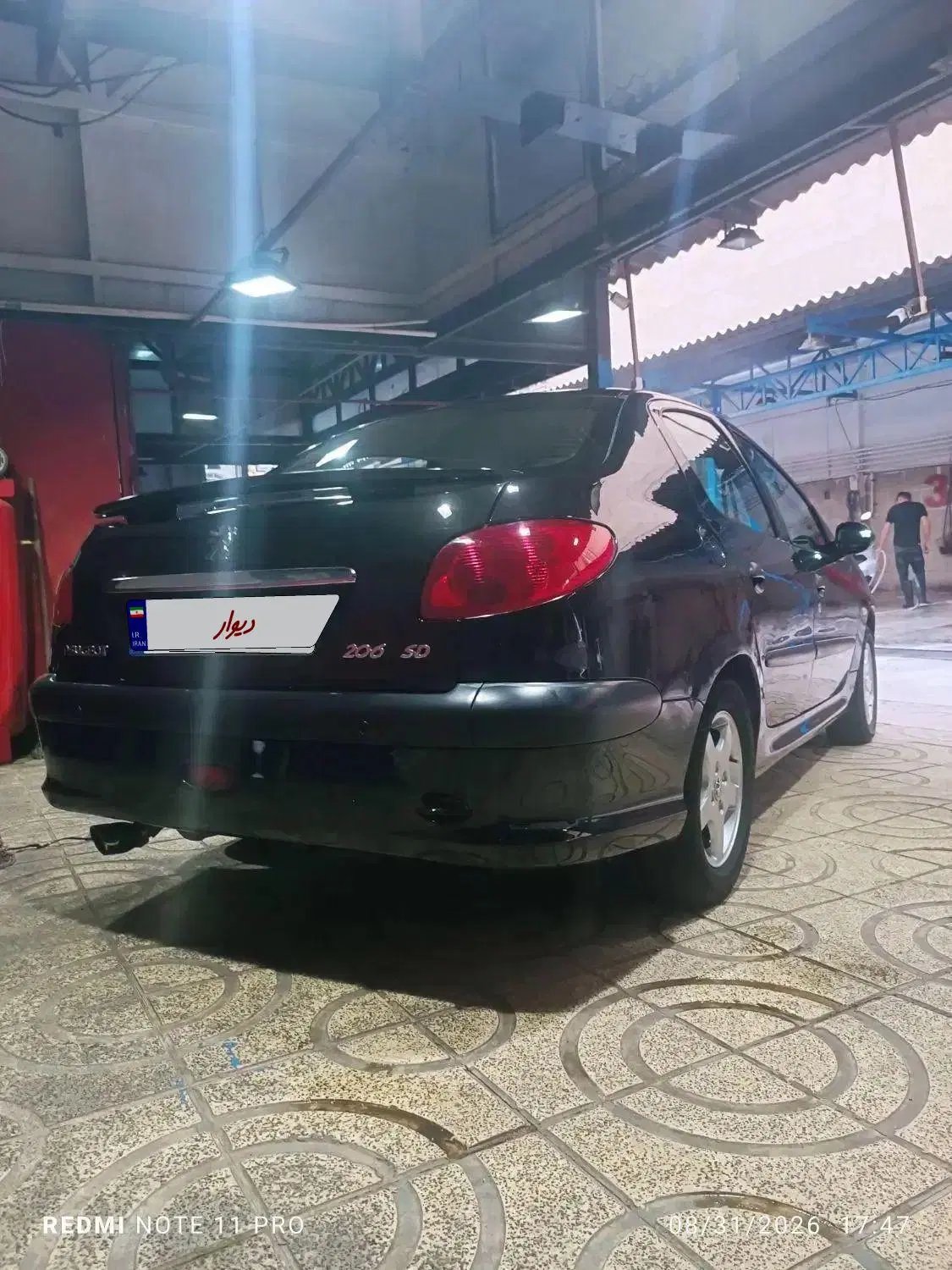 206 SD  V8|خودرو سواری و وانت|تهران, جمال‌زاده|دیوار