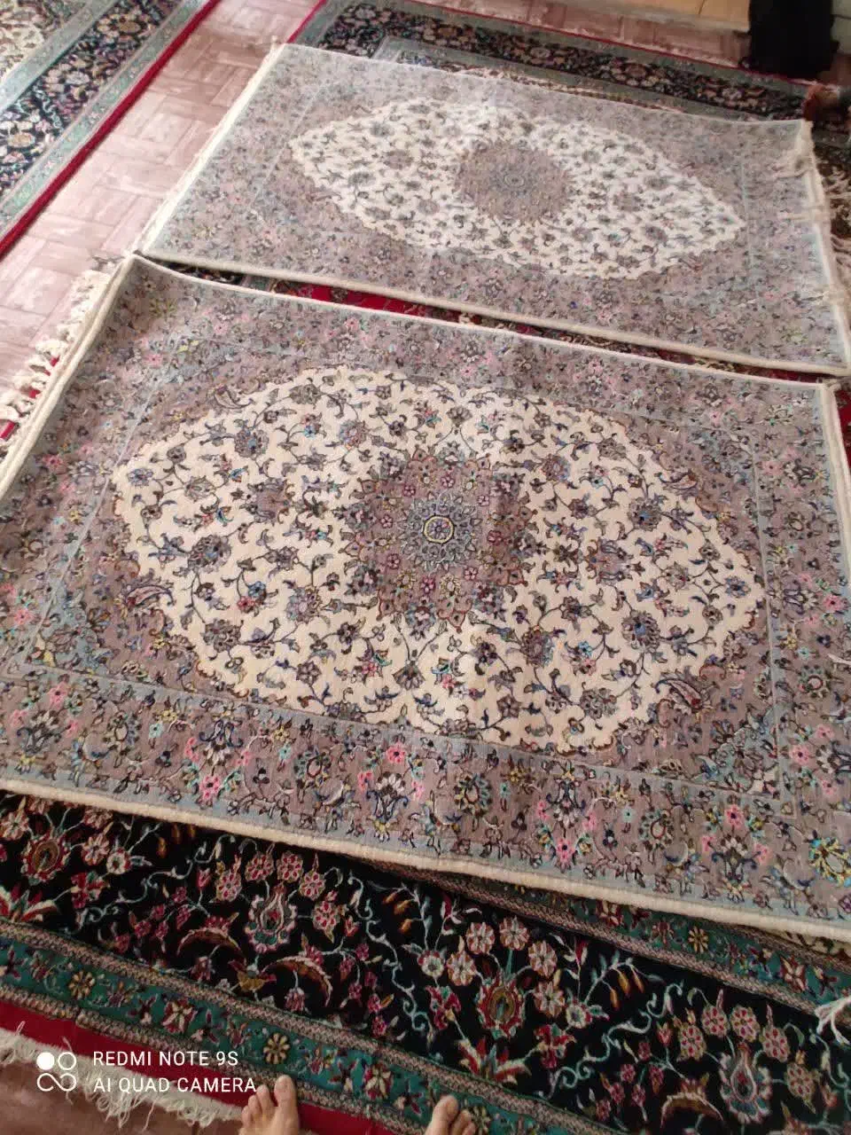 فرش دستباف|فرش|کاشان, راوند|دیوار