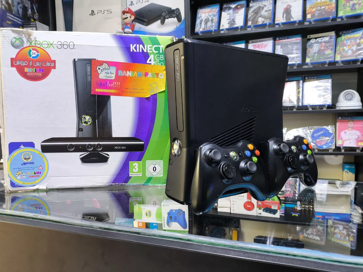 Xbox 360 slim|کنسول، بازی ویدئویی و آنلاین|کرج, شهرک بنفشه|دیوار