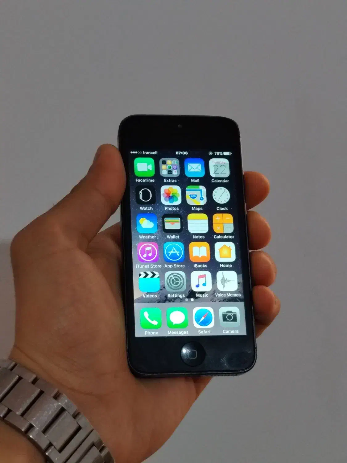 iphone 5 lte|موبایل|بابل, |دیوار