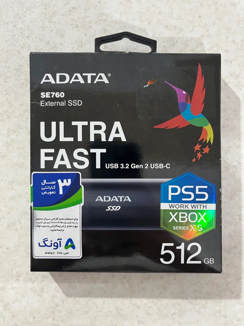هارد SSD ADATA SE760|قطعات و لوازم جانبی رایانه|کرج, شهرک اوج|دیوار