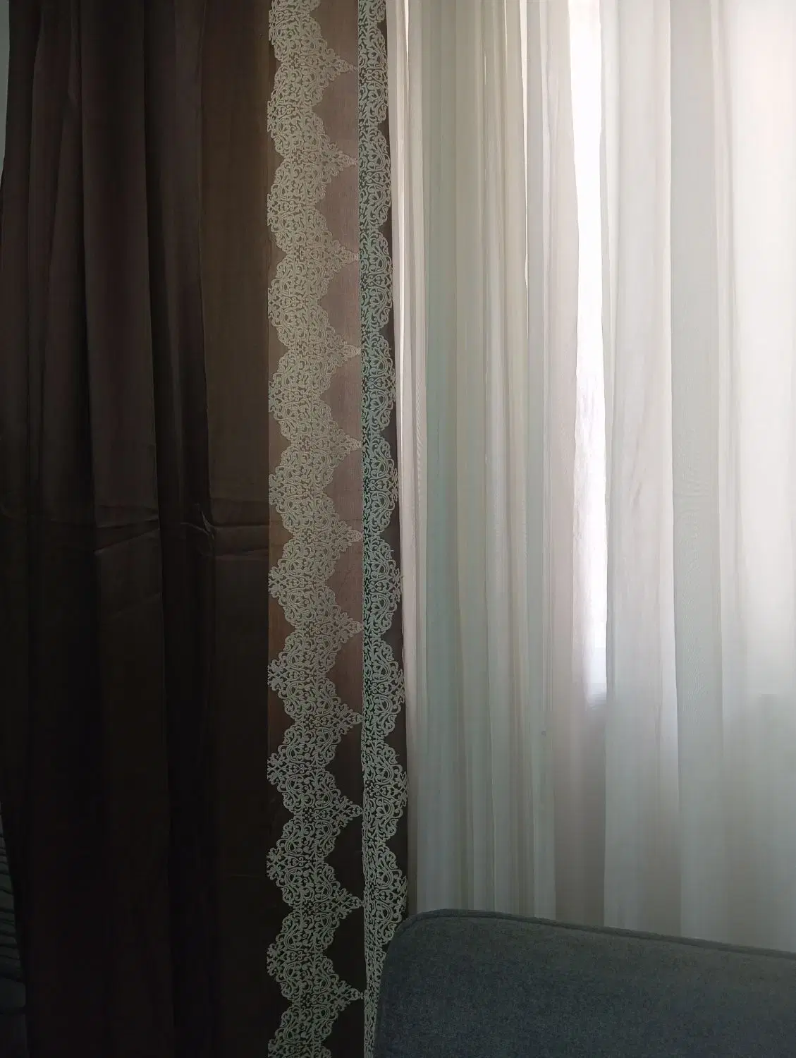 دستک پرده|پرده، رانر، رومیزی|مشهد, بهمن|دیوار