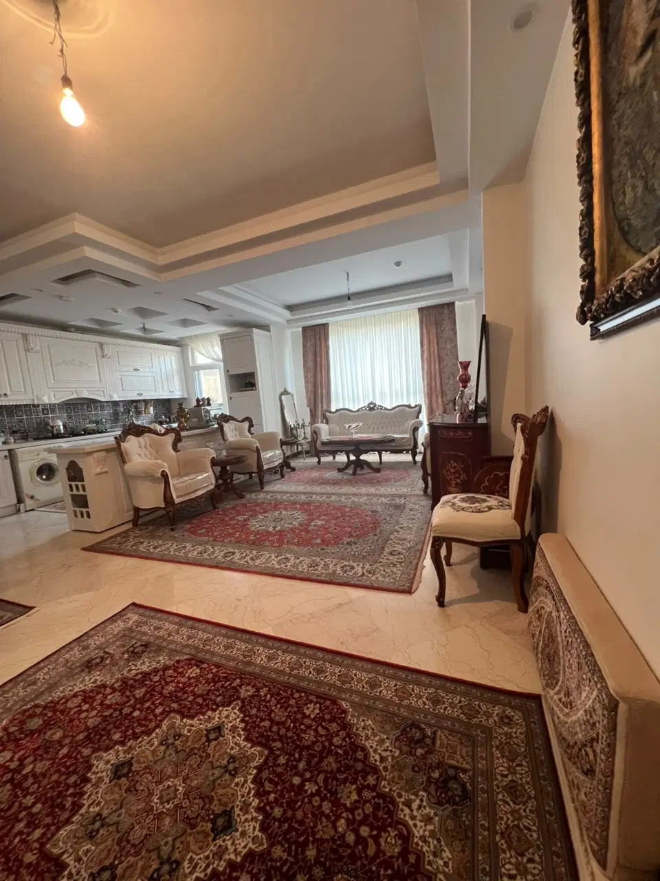 ۱۰۷متر۲خ سالن پرده خور تاپ لوکیشن چهارباغ|فروش آپارتمان|تهران, جنت‌آباد جنوبی|دیوار