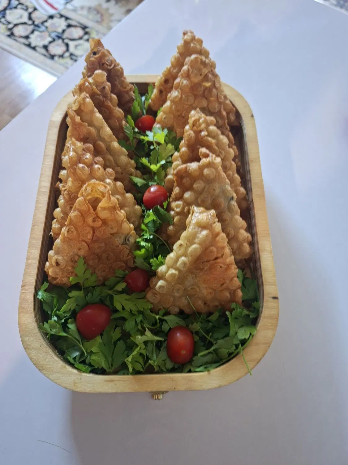 سمبوسه|خوردنی و آشامیدنی|اصفهان, ملاصدرا|دیوار