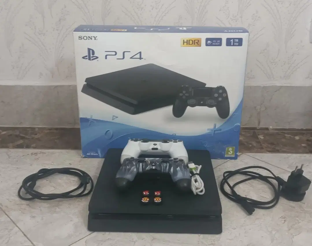 ps4 slim|کنسول، بازی ویدئویی و آنلاین|خرم‌آباد, |دیوار