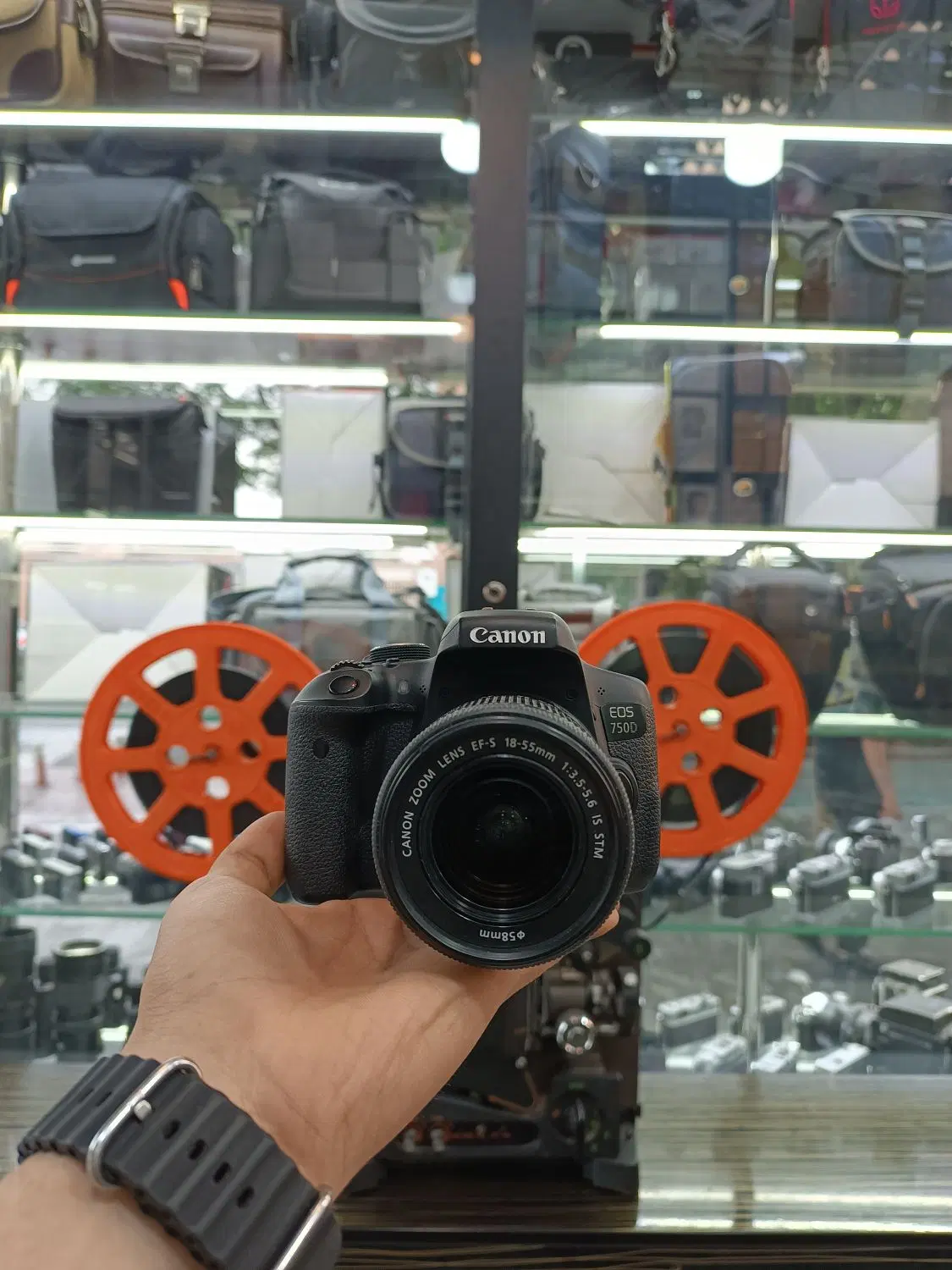 canon 750d 18-55 stm|دوربین عکاسی و فیلمبرداری|تهران, پامنار|دیوار