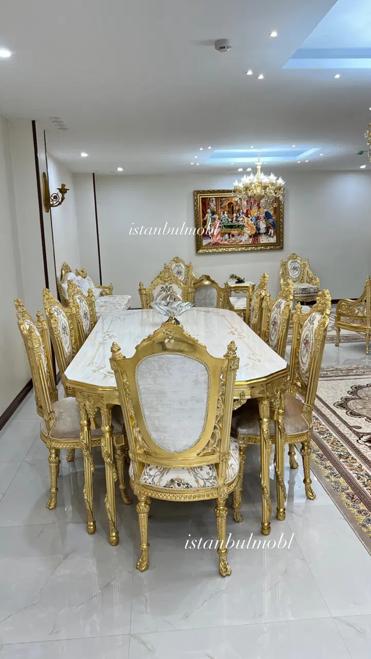 جدیدترین شاهکار مجموعه(مدل فلور ورق طلا شمش)|مبلمان خانگی و میز عسلی|تهران, یافتآباد|دیوار