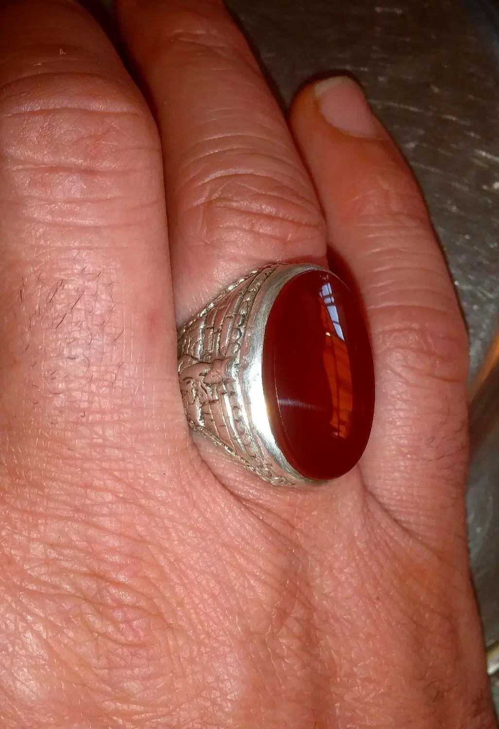 انگشتر قواره دار یمنی اصل|جواهرات|بن, |دیوار