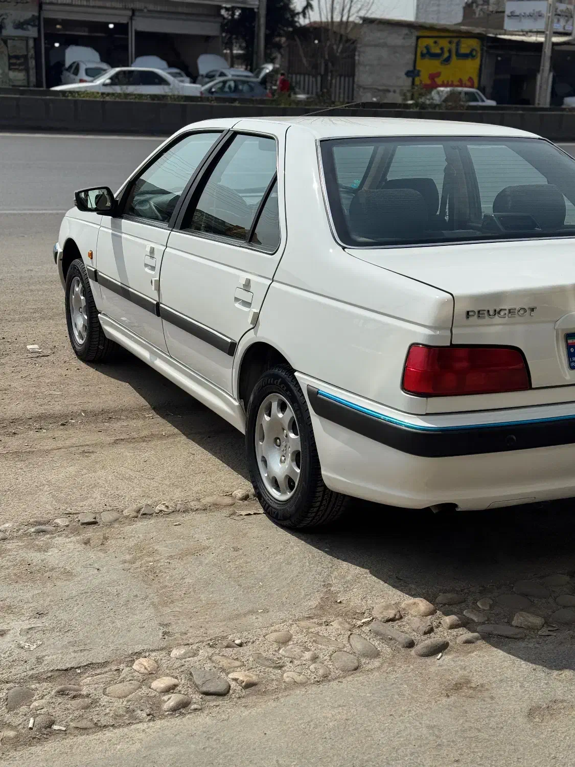 پژو پارس ساده (xu7) 1394سفید|خودرو سواری و وانت|بابل, |دیوار
