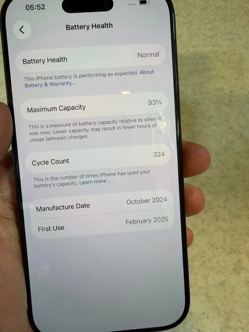 16 pro 512 zaa|موبایل|تهران, شهرک ولیعصر جنوبی|دیوار