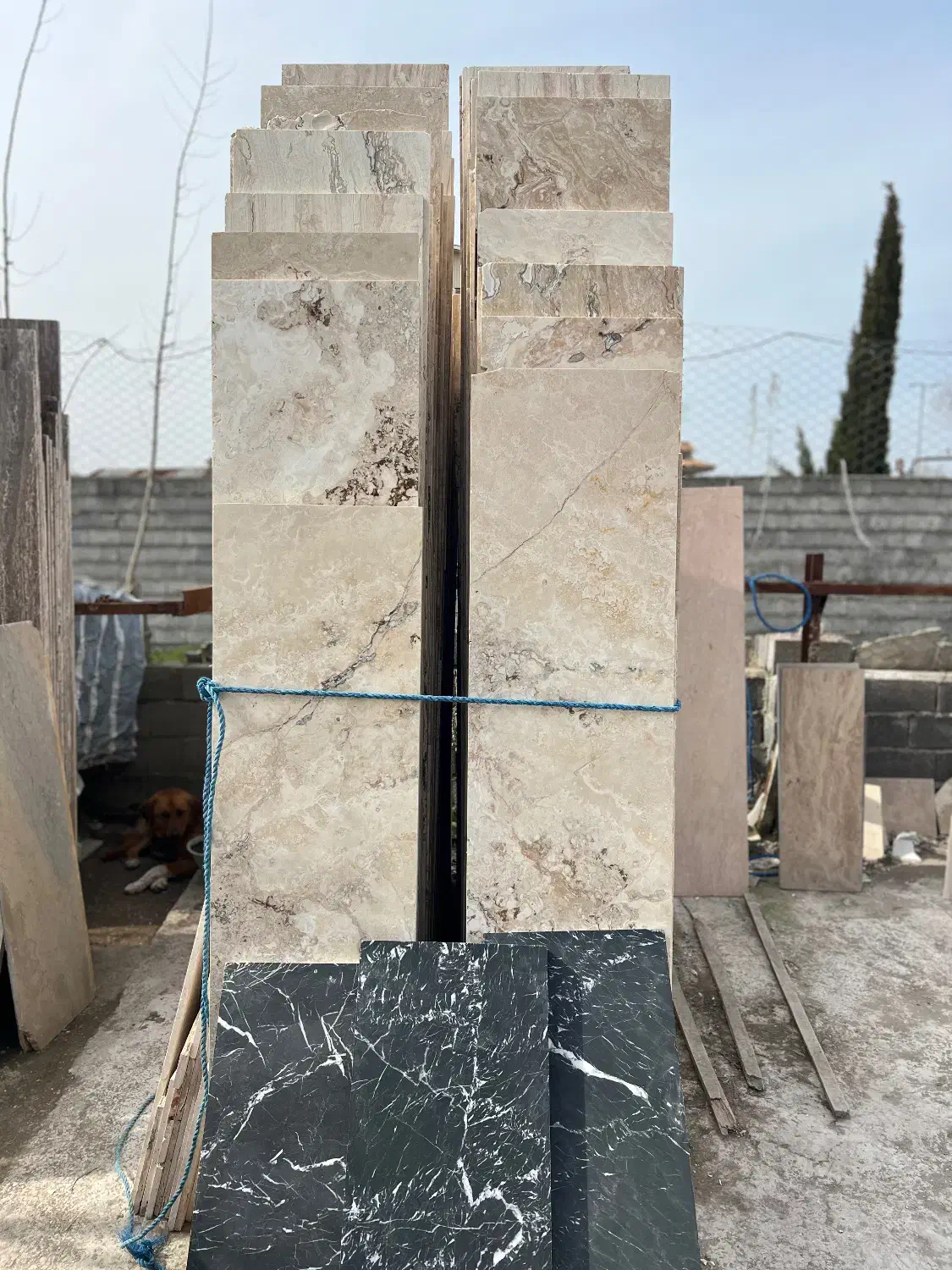 تراورتن عباس آباد کرم روشن|مصالح و تجهیزات ساختمان|لنگرود, |دیوار