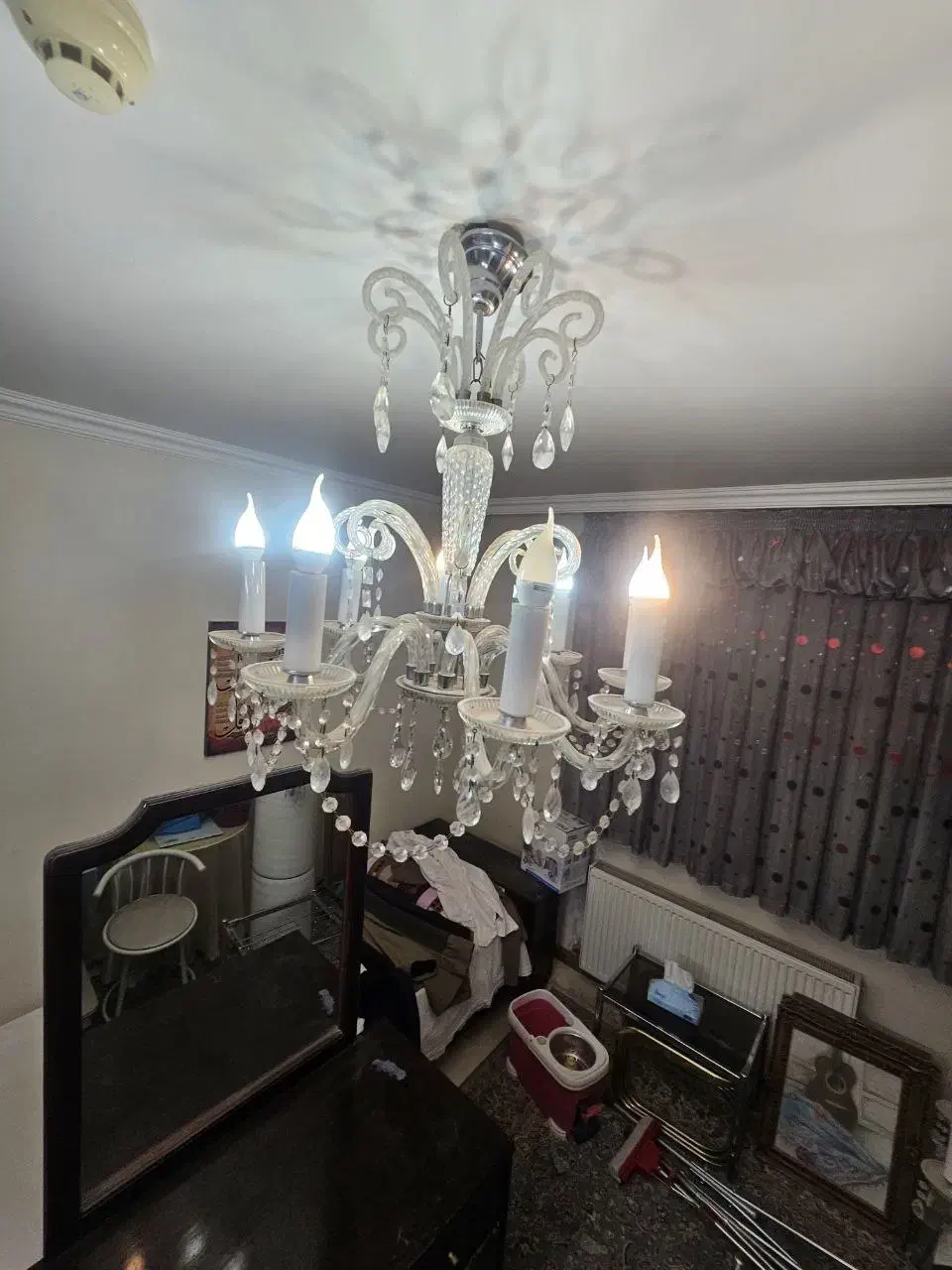 لوستر|لوستر و چراغ آویز|اصفهان, دشتستان|دیوار