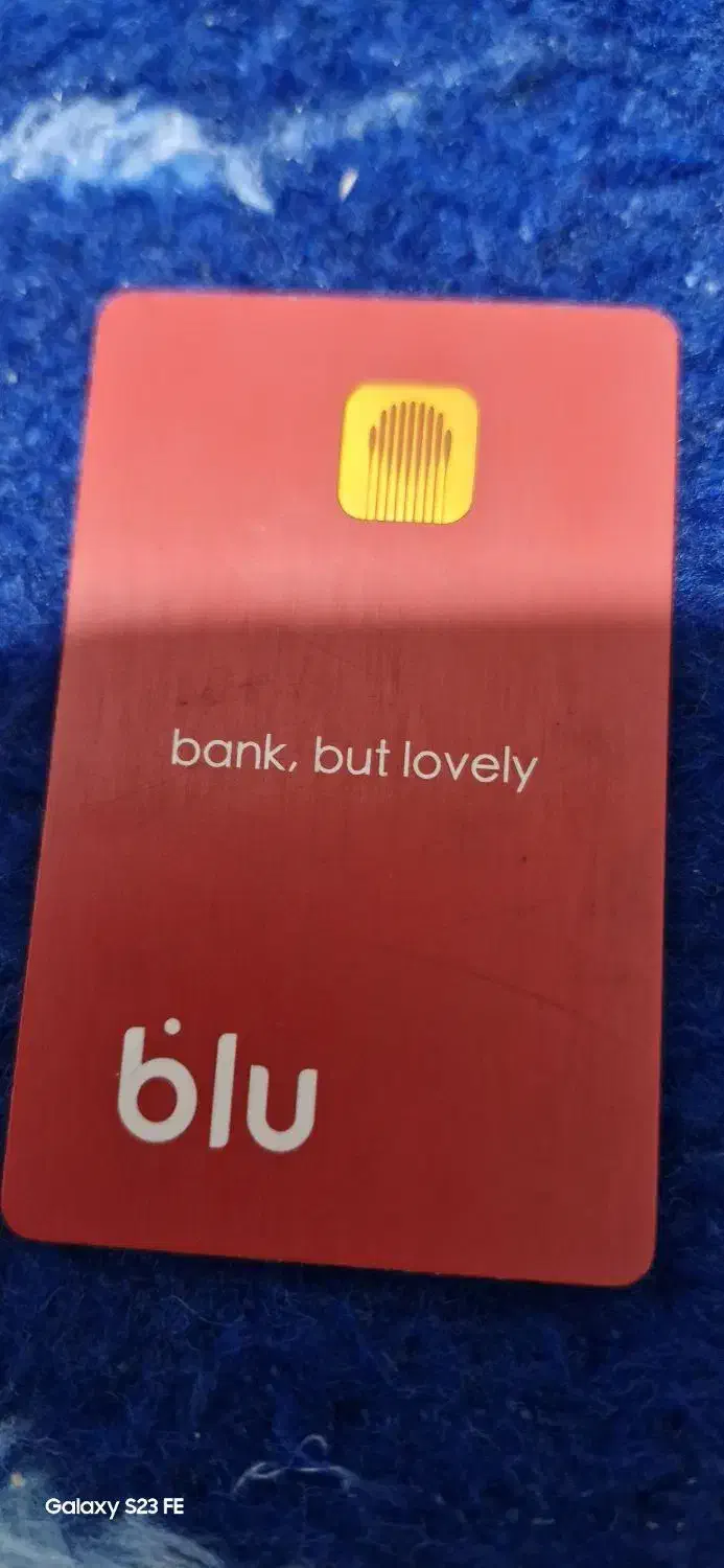 کارت blu|خدمات مالی، حسابداری، بیمه|بم, |دیوار