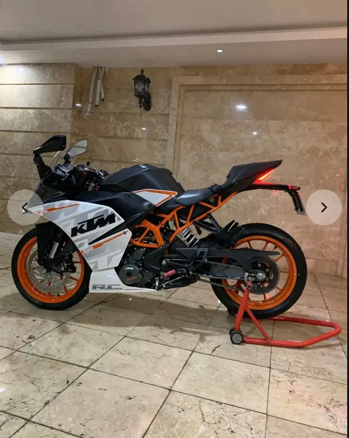 Ktm rc390 cc|موتورسیکلت|مشهد, عنصری|دیوار