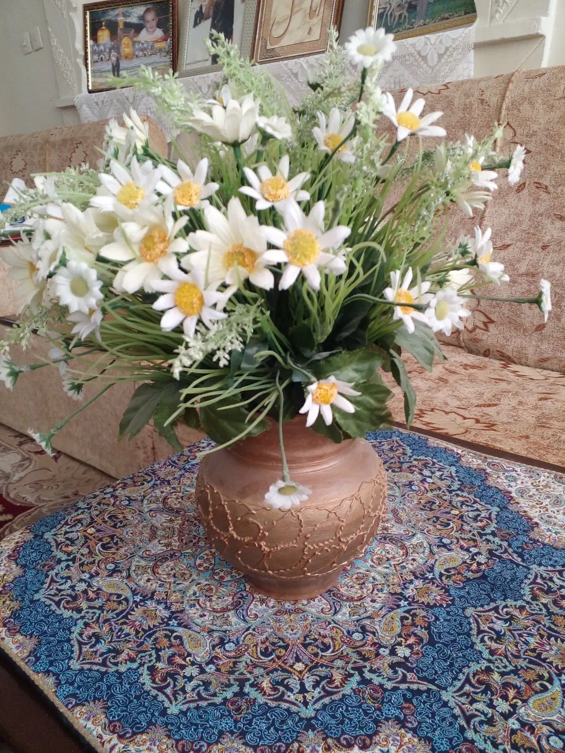 گل وگدان|گل مصنوعی|سمنان, |دیوار