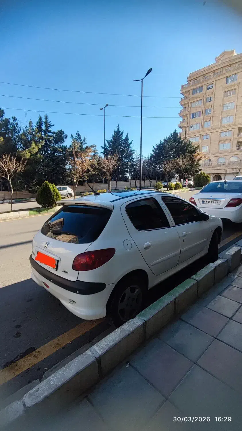 ۲۰۶ تیپ 3 آخر 401 پانوراما|خودرو سواری و وانت|رودهن, |دیوار