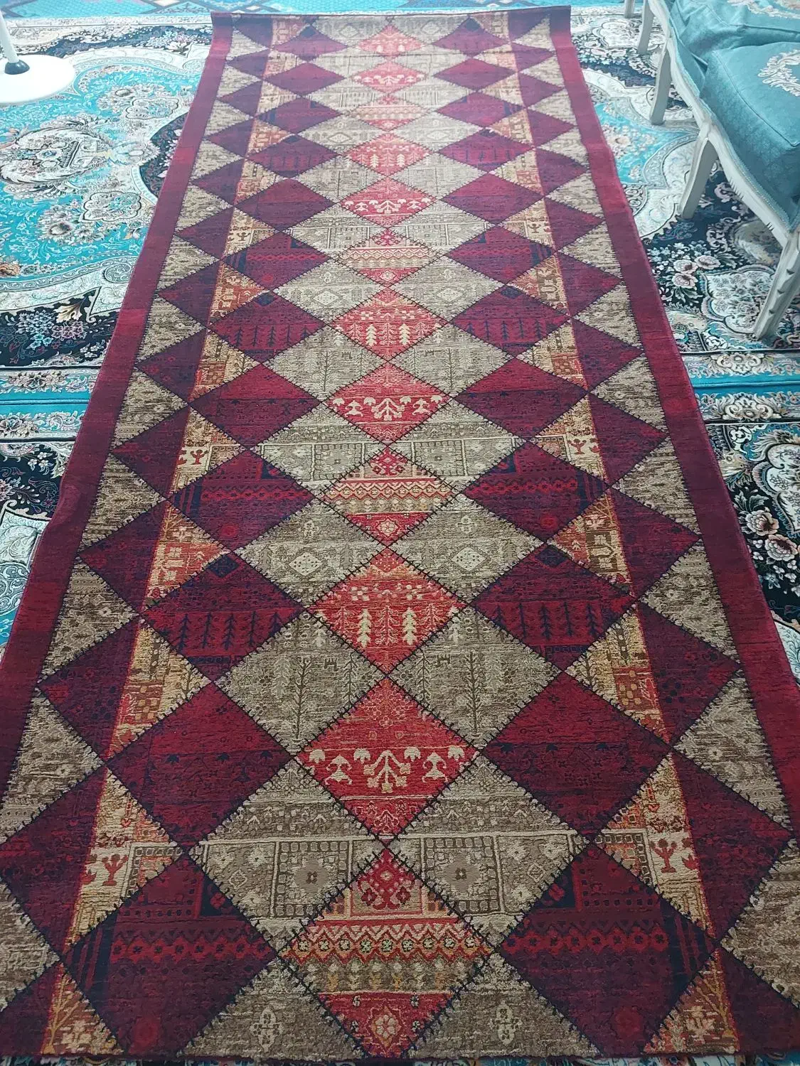 کناره|فرش|بهارستان, |دیوار