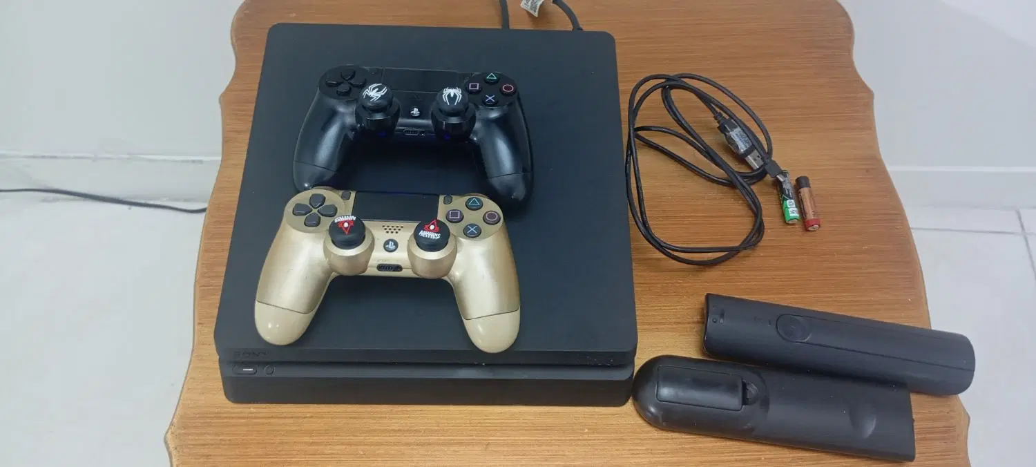 ps4 slim 1t|کنسول، بازی ویدئویی و آنلاین|تهران, مینای شمالی (مخبر)|دیوار