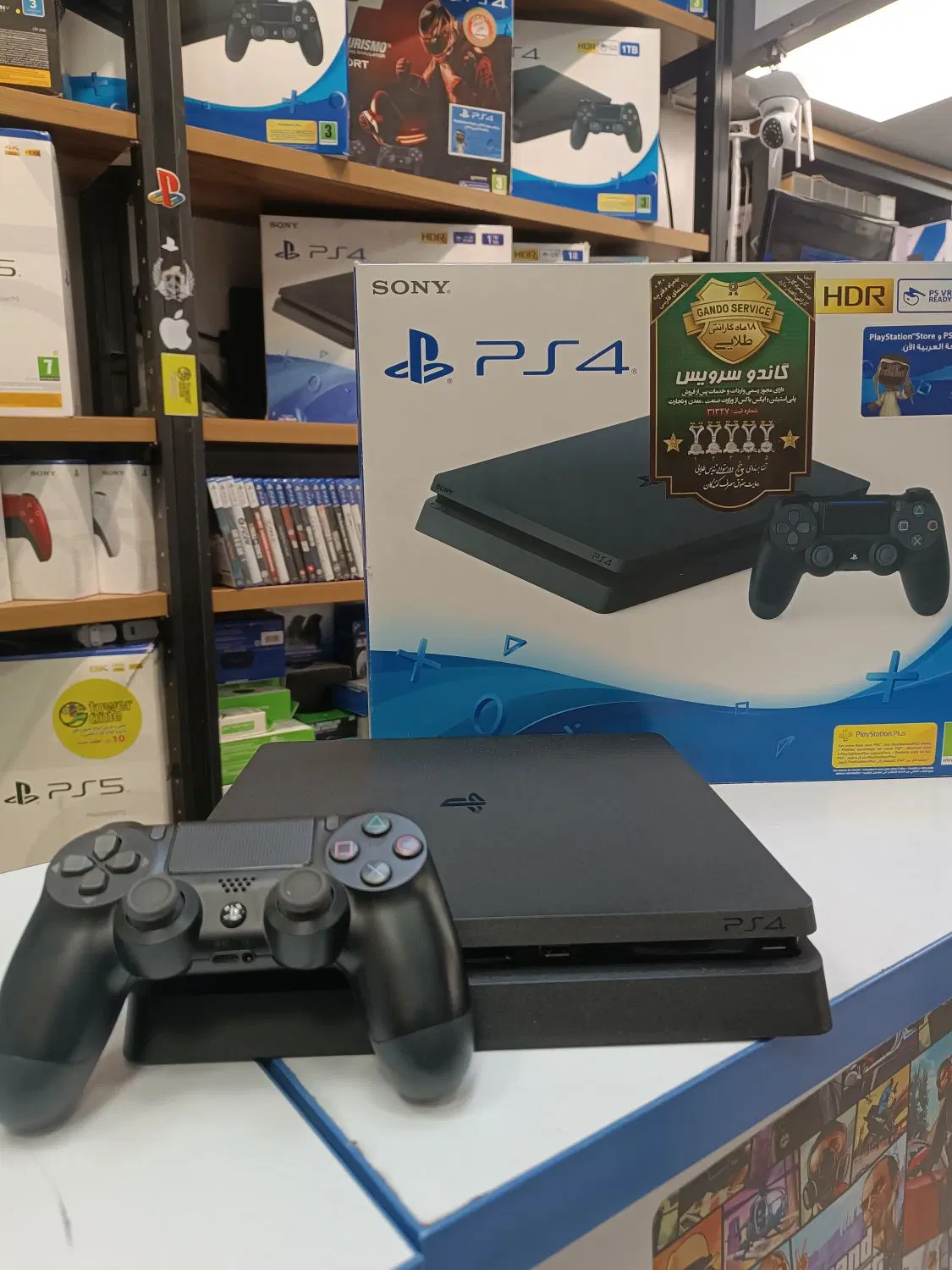 ps4 slim 1tb|کنسول، بازی ویدئویی و آنلاین|تهران, لاله زار|دیوار