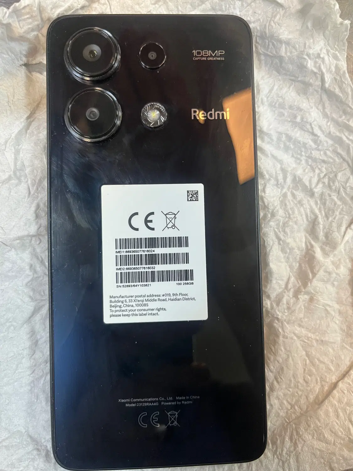 گوشی redmi 13|موبایل|کرج, حصارک بالا|دیوار