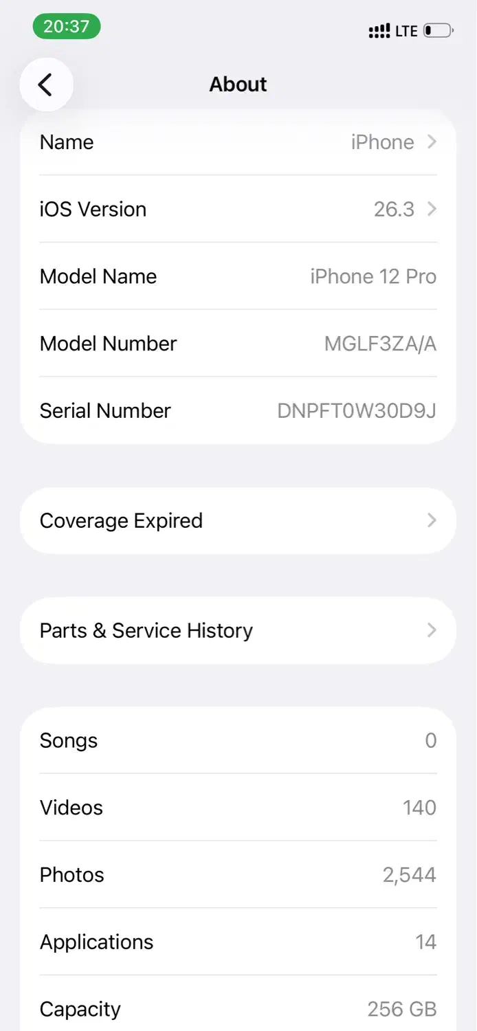 12 pro  ZAA پک اصلی|موبایل|کرمان, |دیوار