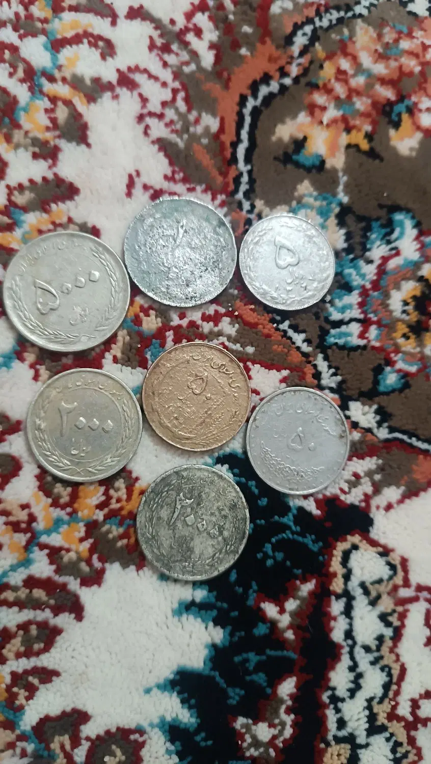 سکه قدیمی|کلکسیون سکه، تمبر، اسکناس|هیرمند, |دیوار