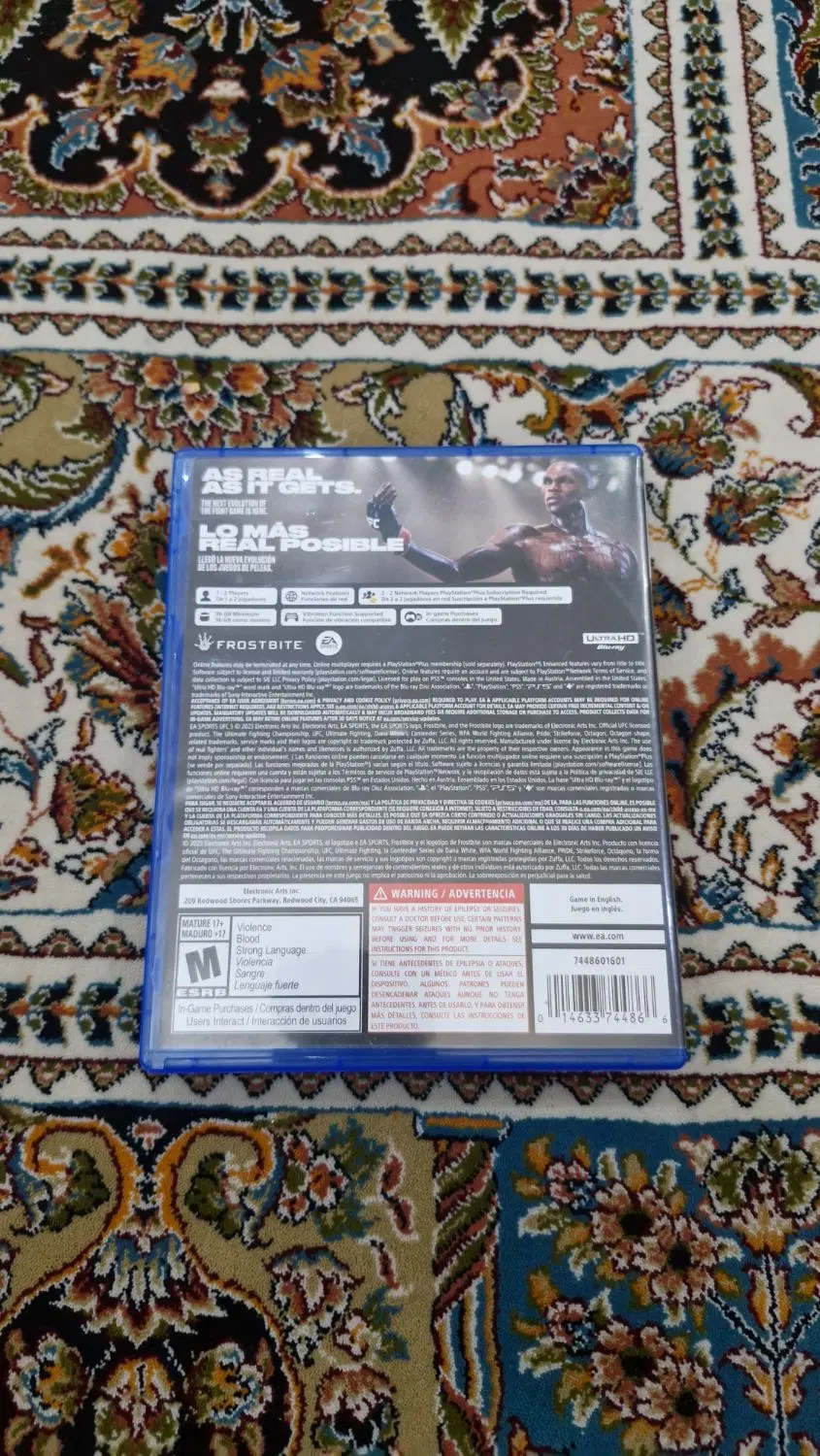 ufc 5 ps5|کنسول، بازی ویدئویی و آنلاین|تهران, تهرانویلا|دیوار