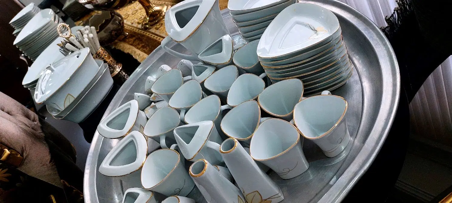 سرویس چینی|ظروف سرو و پذیرایی|اردبیل, |دیوار