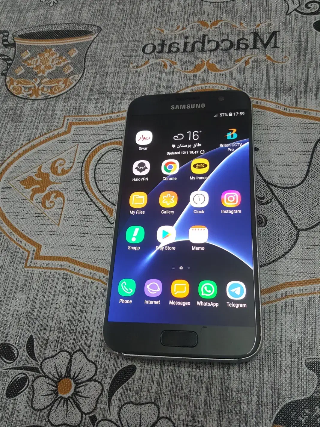 گوشی سامسونگ s7|موبایل|کرمانشاه, |دیوار