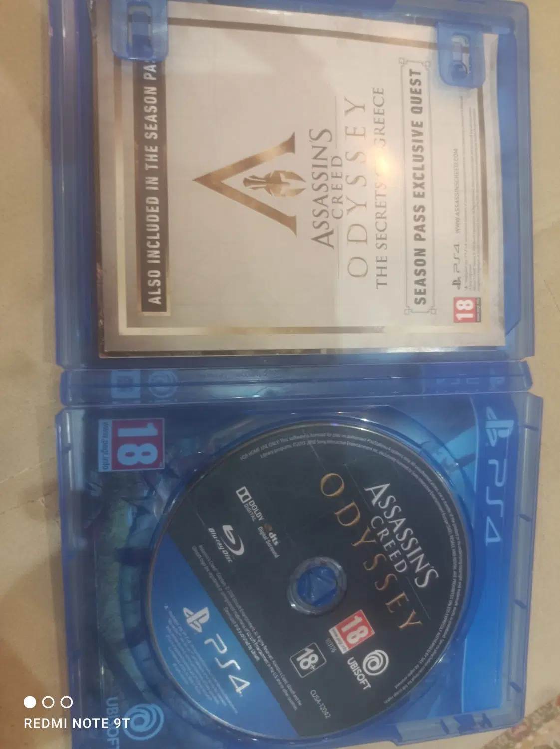 دیسک Assassin creed odyssey|کنسول، بازی ویدئویی و آنلاین|ساوه, |دیوار