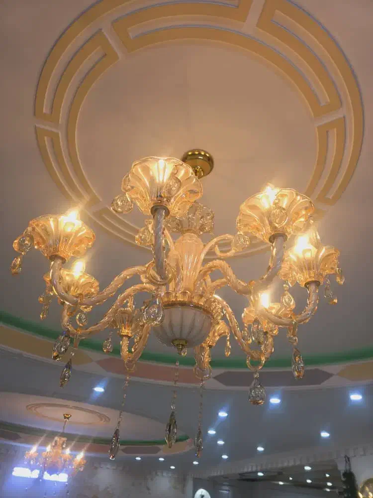 لوستر|لوستر و چراغ آویز|پاکدشت, پاکدشت (مامازند)|دیوار