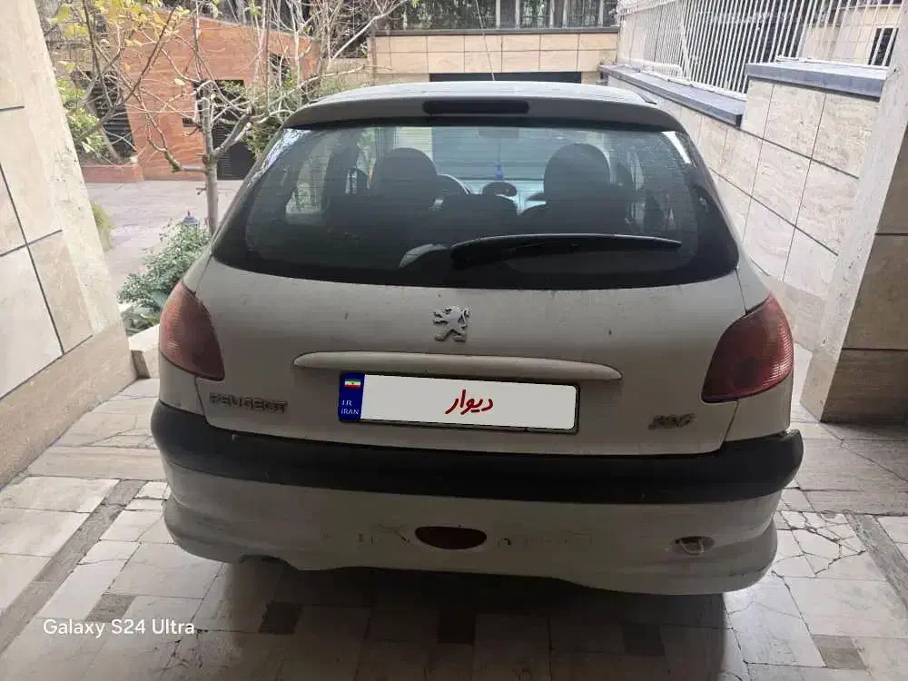 پژو ۲۰۶تیپ پنج|خودرو سواری و وانت|تهران, میرداماد|دیوار