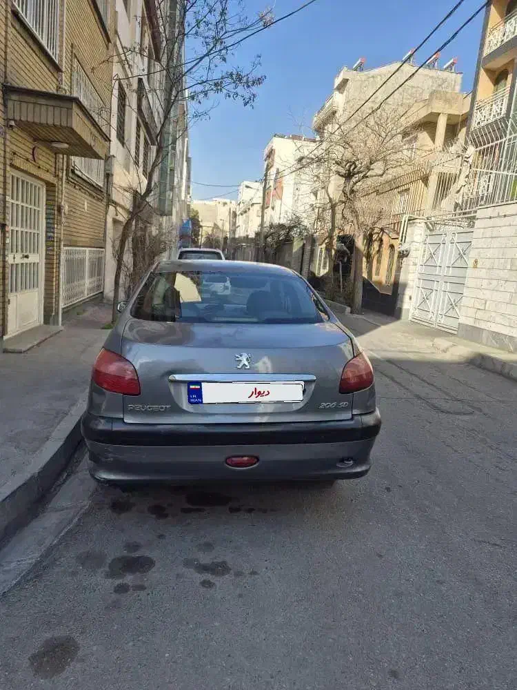 ۲۰۶ sd|خودرو سواری و وانت|تهران, سازمان برنامه شمالی|دیوار