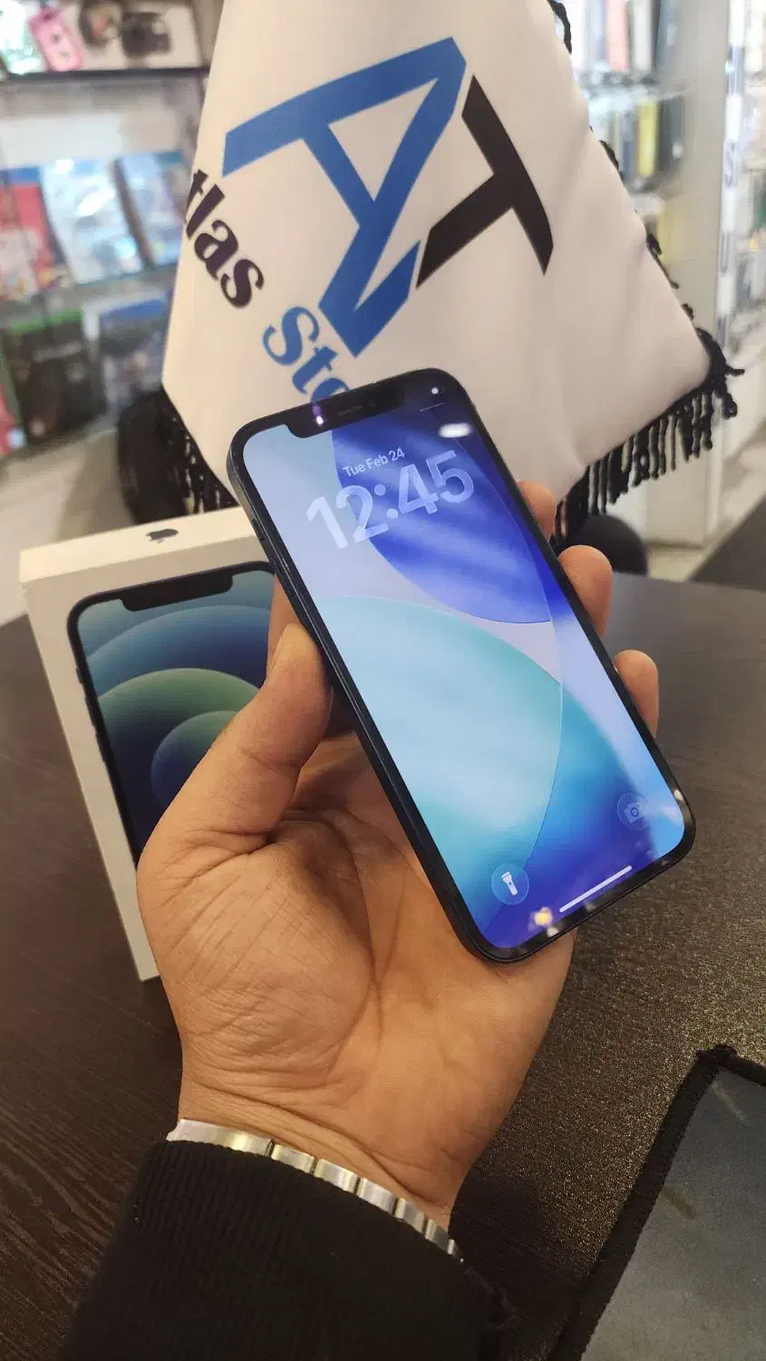 Apple 12 Noremal 128 Za Bt78%|موبایل|تهران, تهرانپارس جنوبی|دیوار