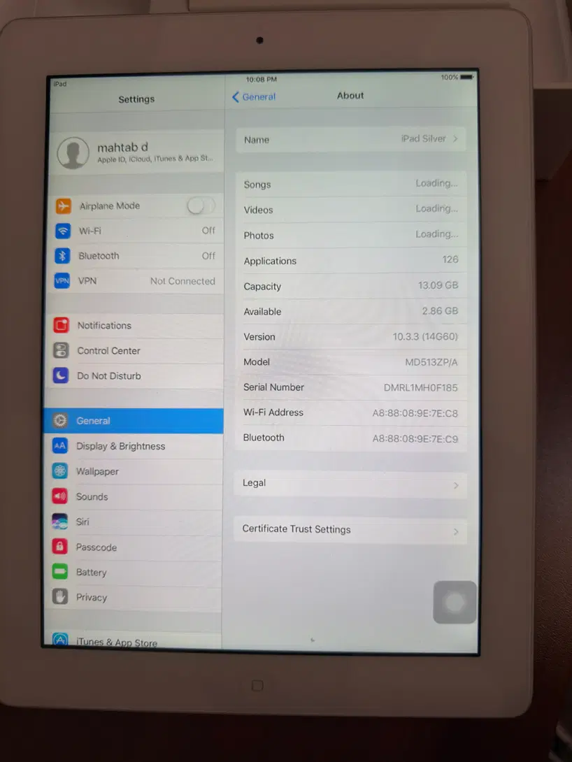 ipad 4 cellular + Wifi|تبلت|تهران, تهرانپارس جنوبی|دیوار