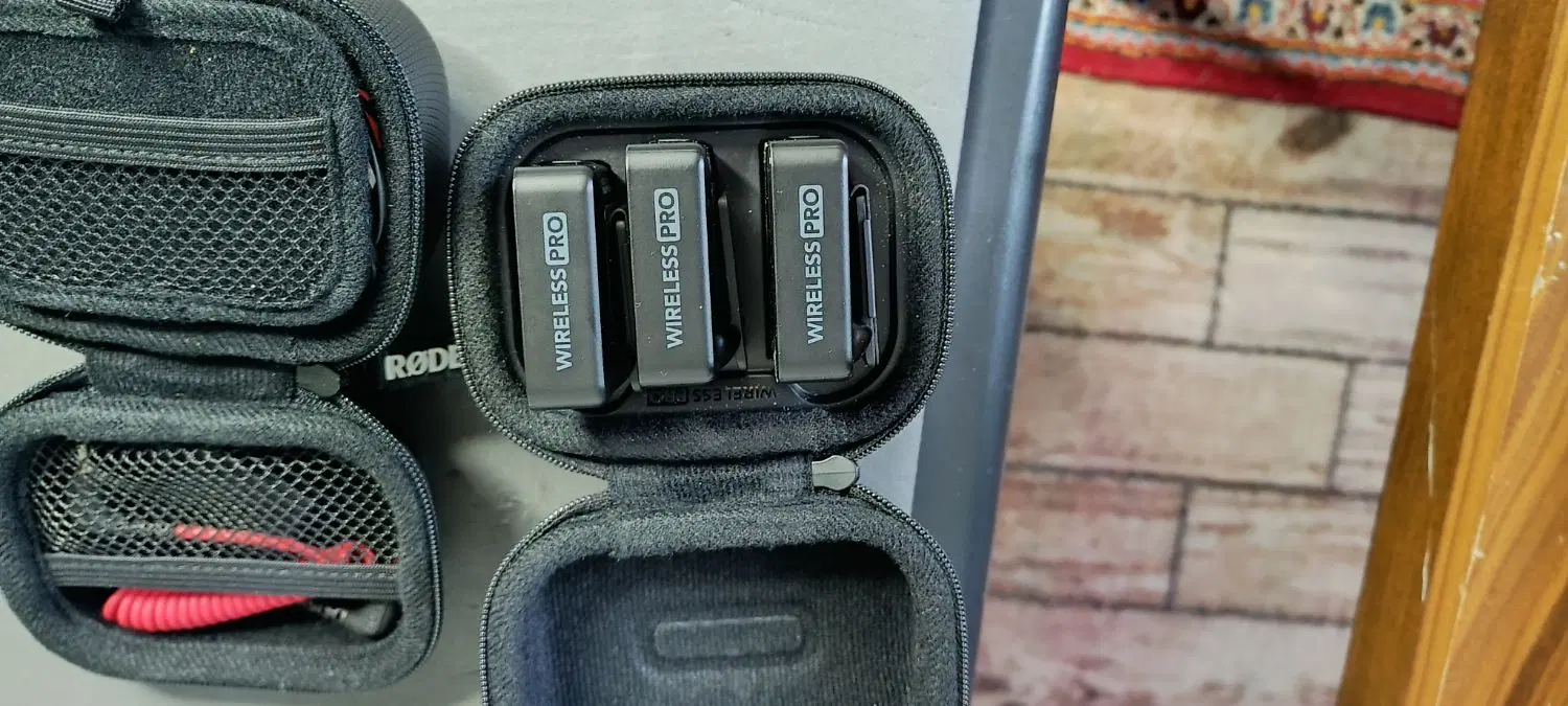 rode wireless pro|دوربین عکاسی و فیلم‌برداری|تهران, شهرک فرهنگیان|دیوار