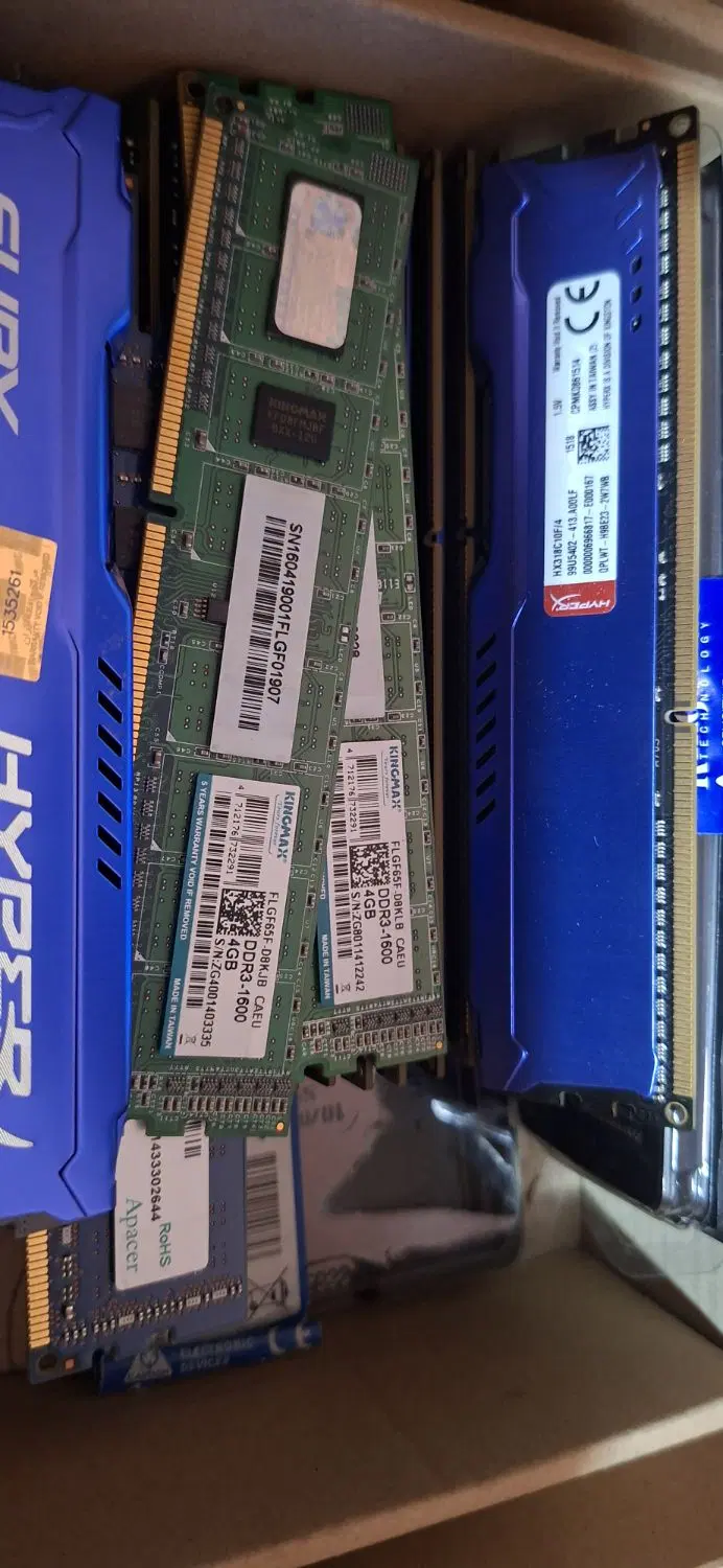رم ۴ ddr3|قطعات و لوازم جانبی رایانه|مشهد, رضاشهر|دیوار