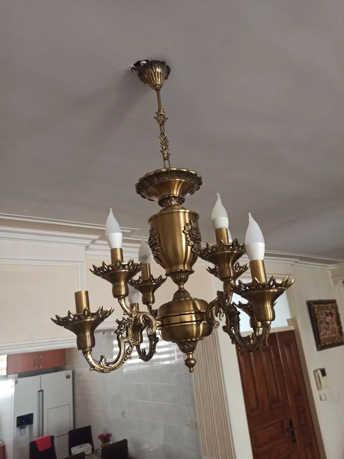 لوستر|لوستر و چراغ آویز|تبریز, |دیوار