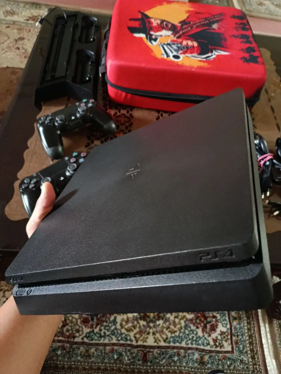500GB  PS4 SLIM|کنسول، بازی ویدئویی و آنلاین|شهریار, شهرک امیریه|دیوار