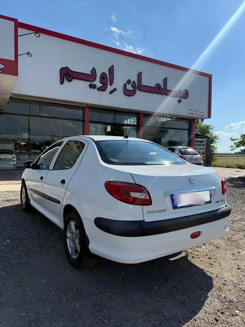 206اس دی v8|خودرو سواری و وانت|قزوین, |دیوار