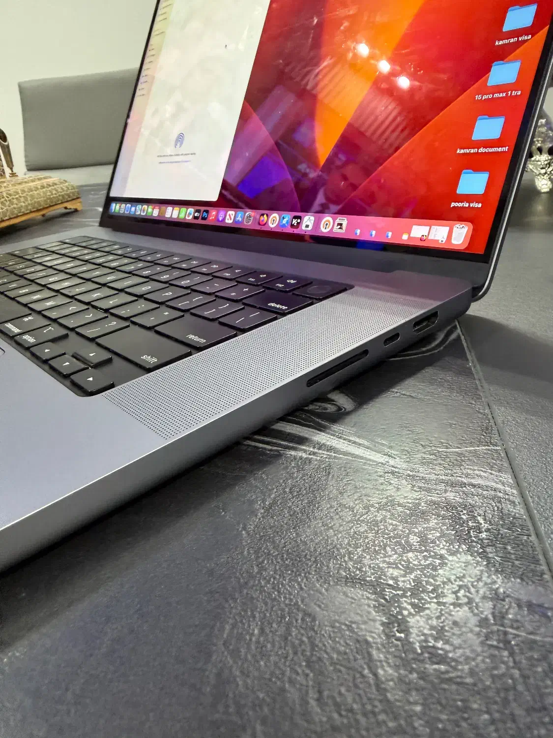 Macbook 16 inch M1Max 1 tra ssd 32 GB ram|رایانه همراه|تهران, دروس|دیوار