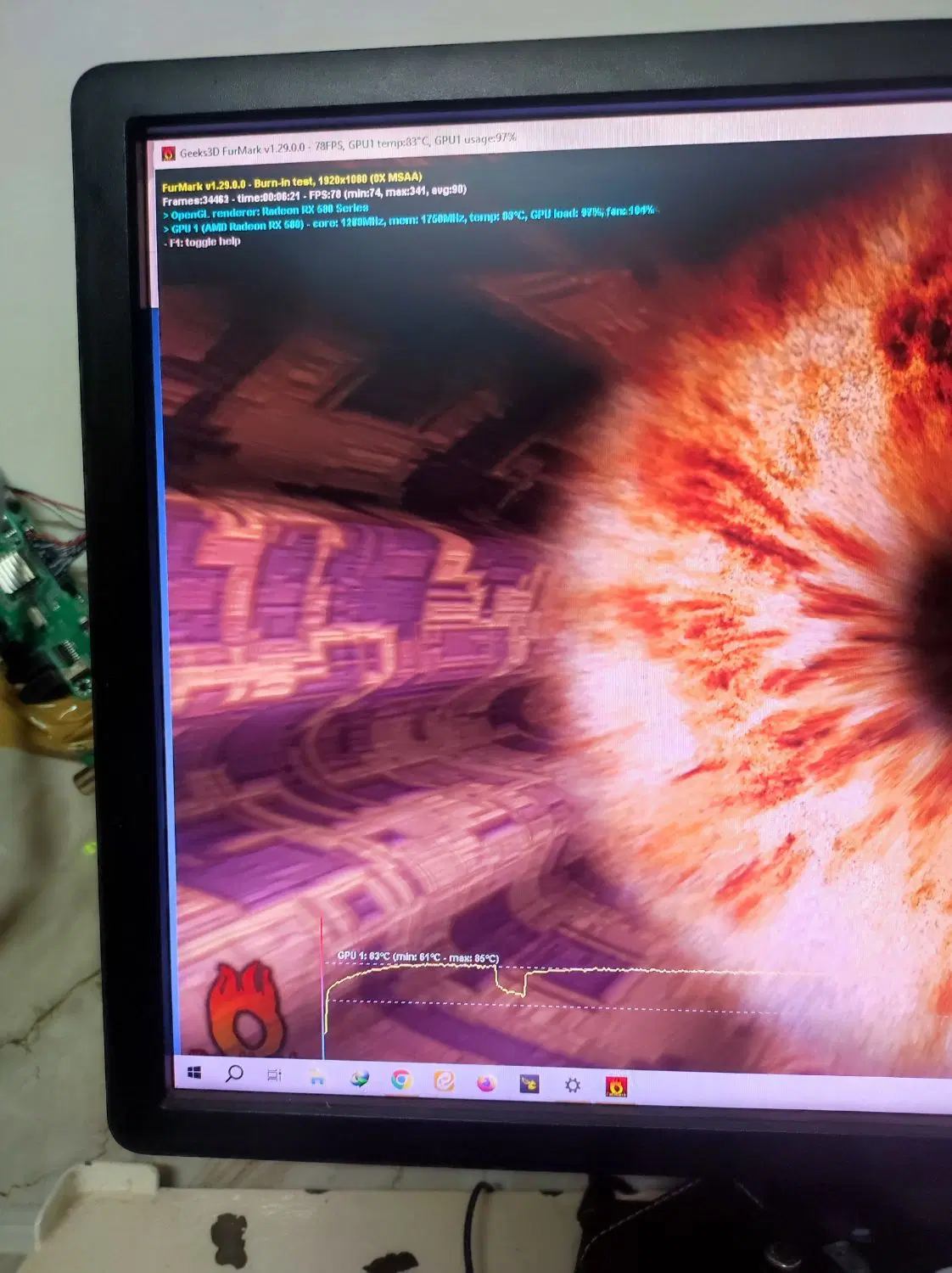 rx 580 sapphire nitro plus|قطعات و لوازم جانبی رایانه|کاشان, مدرس|دیوار