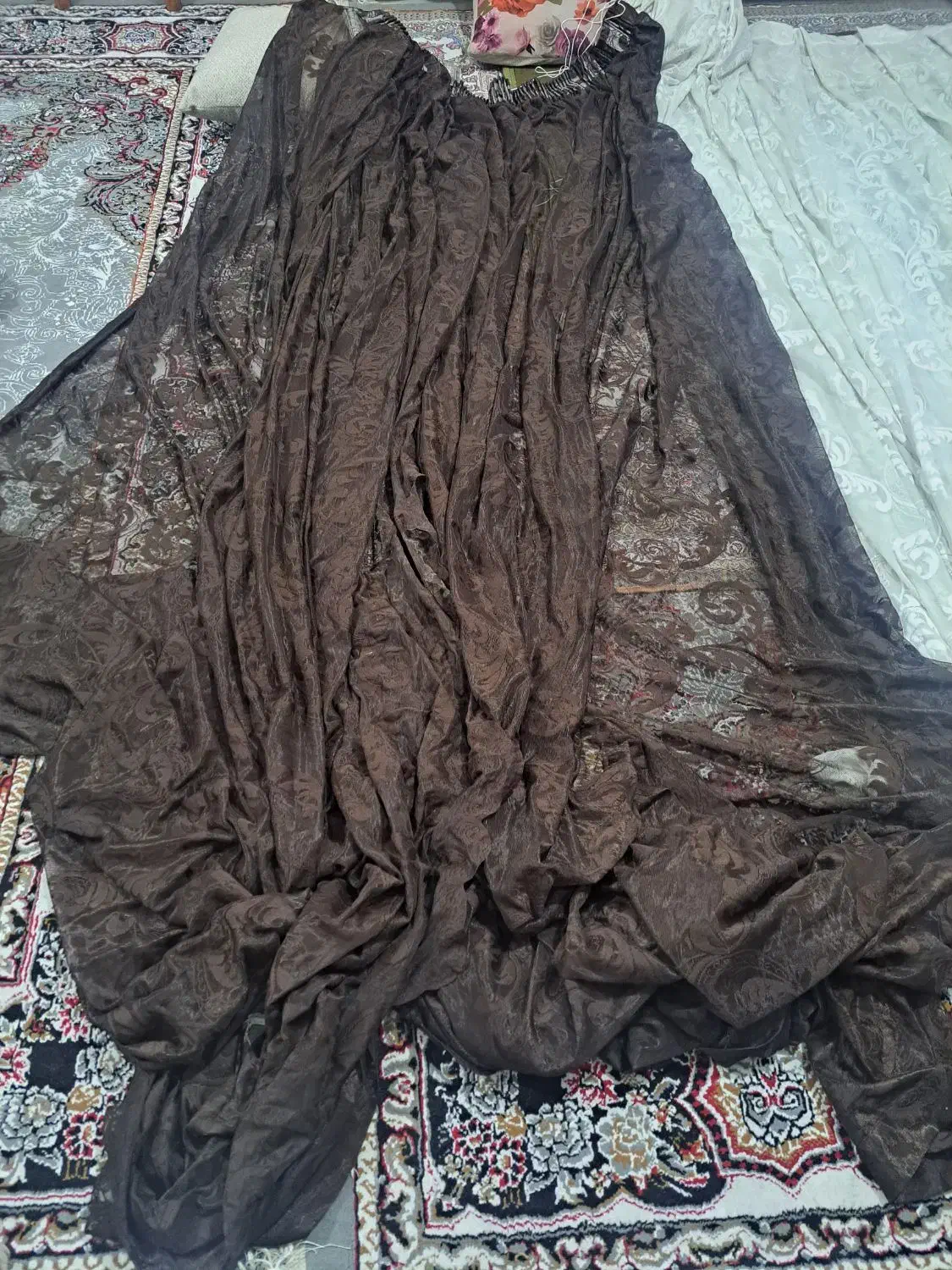 پرده همراه استر|پرده، رانر، رومیزی|محمدشهر, محمدشهر|دیوار