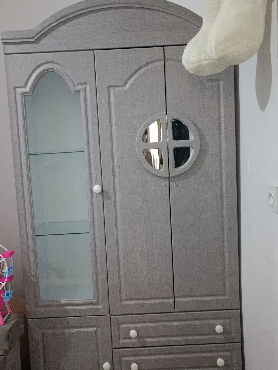 کمدبچه|جاکفشی، کمد، دراور|نیشابور, خط کاشمر|دیوار