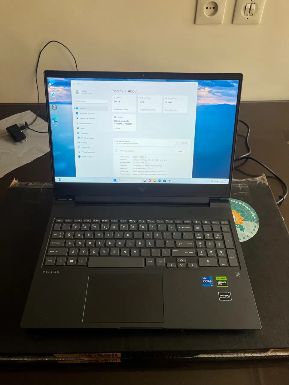 victus gaming 13700H 4050|رایانه همراه|شاهینشهر, فردوسی|دیوار