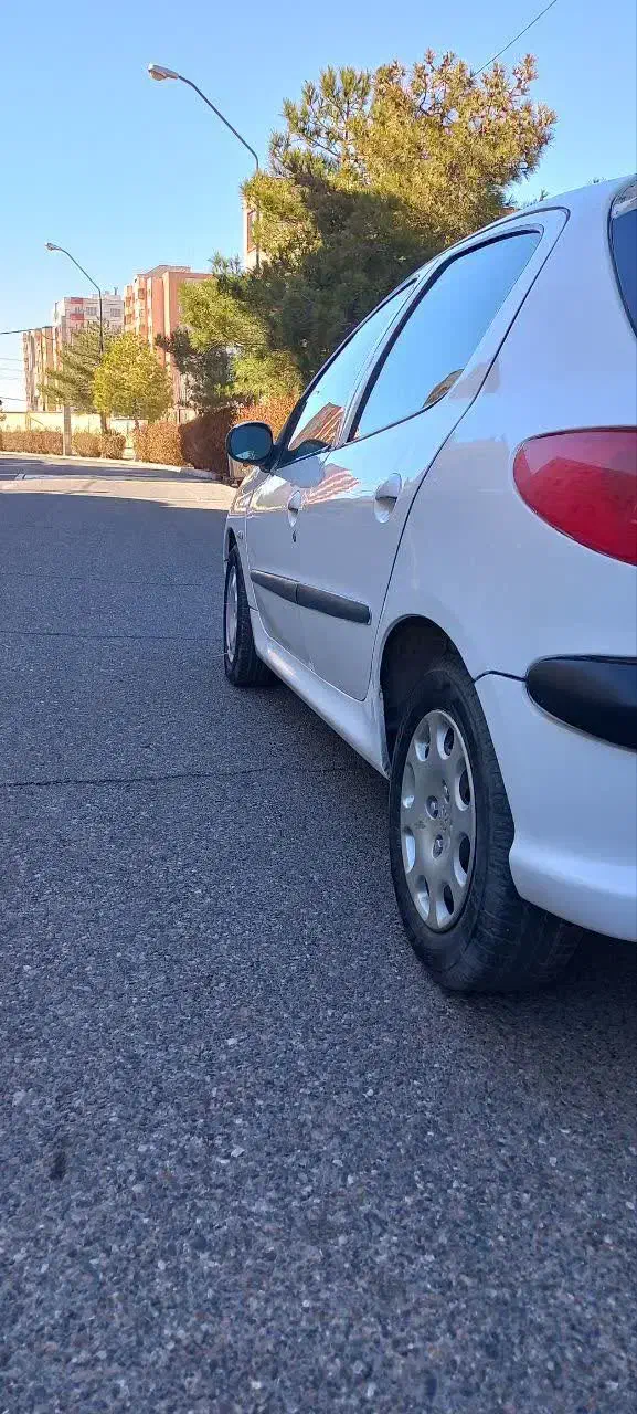 206 تیپ ۲ سفید|خودرو سواری و وانت|سهند, |دیوار