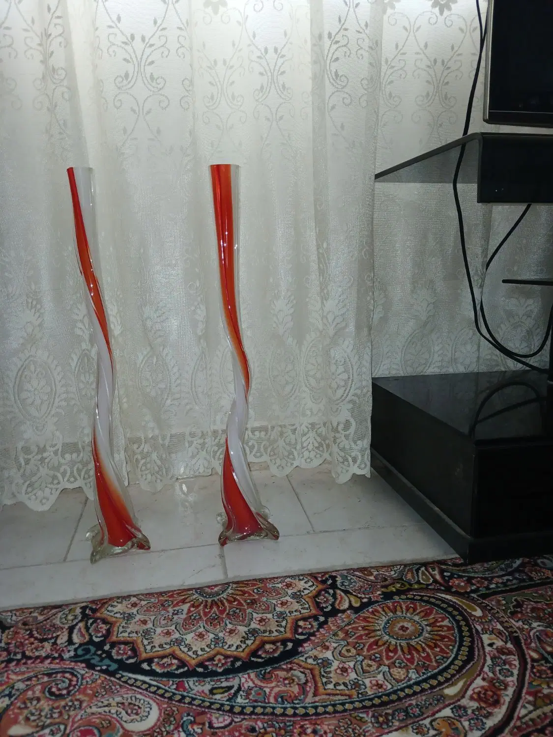 ۲ عدد گلدان|صنایع دستی و سایر لوازم تزئینی|فومن, |دیوار