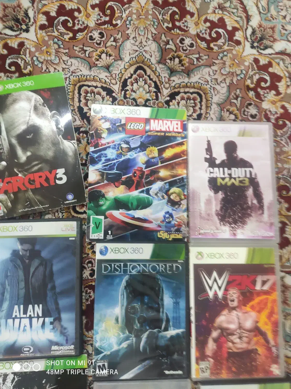 دیسک Xbox 360|کنسول، بازی ویدئویی و آنلاین|اهواز, شهرک حفاری|دیوار